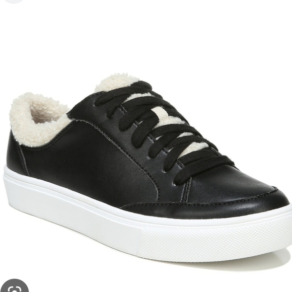 Dr Scholl's Black Now Cozy Sneakers Size 7 - Picture 1 of 9
